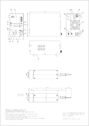 発振器・振動子図面