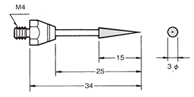 Cone : 3.0φ