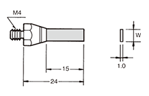 Flat : 1.0 t × 3w and 5w