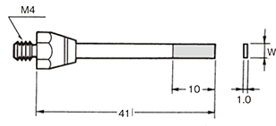 Flat : 1 t × 4w and 5w