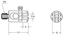 M4ネジ･円柱工具用